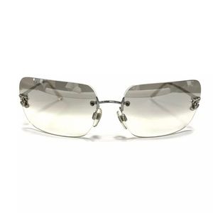 Still for sale - CHANEL Sunglasses Rhinestone Logo Y2K Style